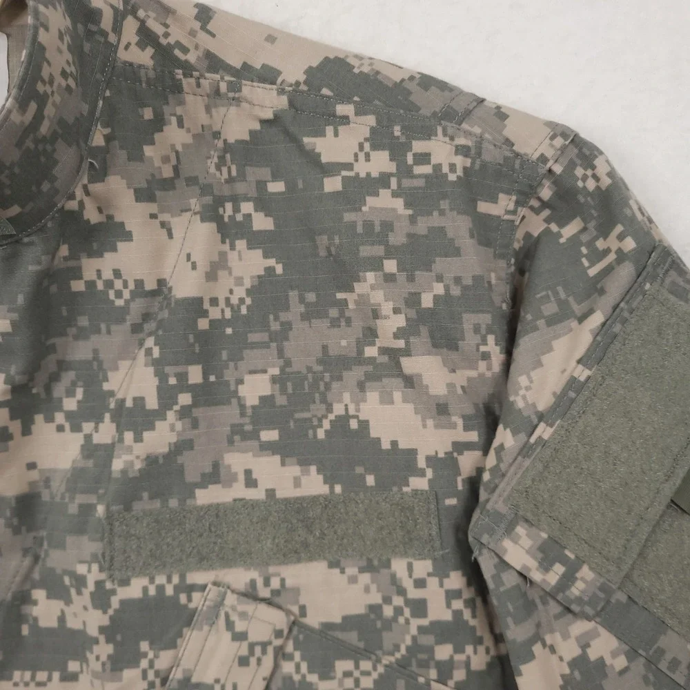 US Army ACU Combat Uniform Coat NSN Digital Camo Large Long Hiking Outdoor NEW